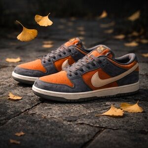 Size 11.5 - Nike Dunk SB Low Light Carbon Monarch